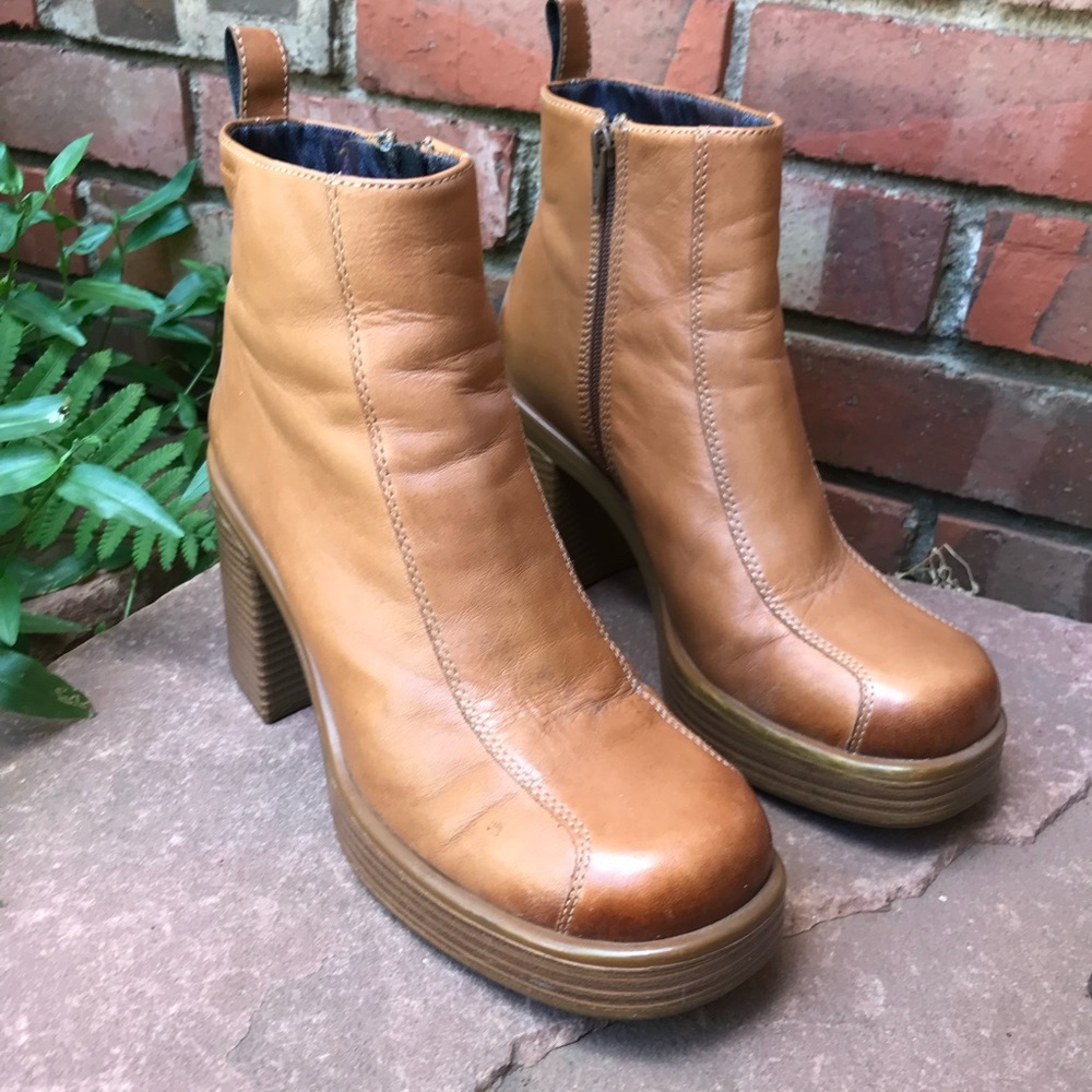 Vagabond Tyra boots leather caramel 9 40